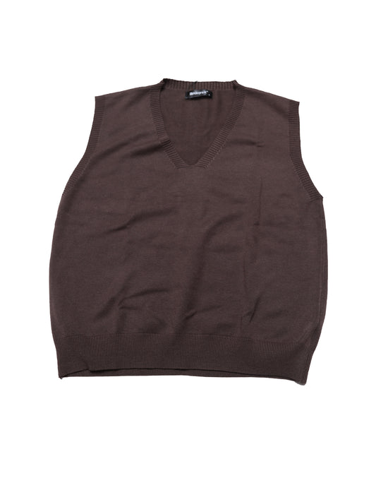 Women's Sweater Vest V Neck Sleeveless Classic Knitted Pullover Top
