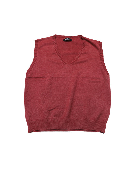 Women's Sweater Vest V Neck Sleeveless Classic Knitted Pullover Top