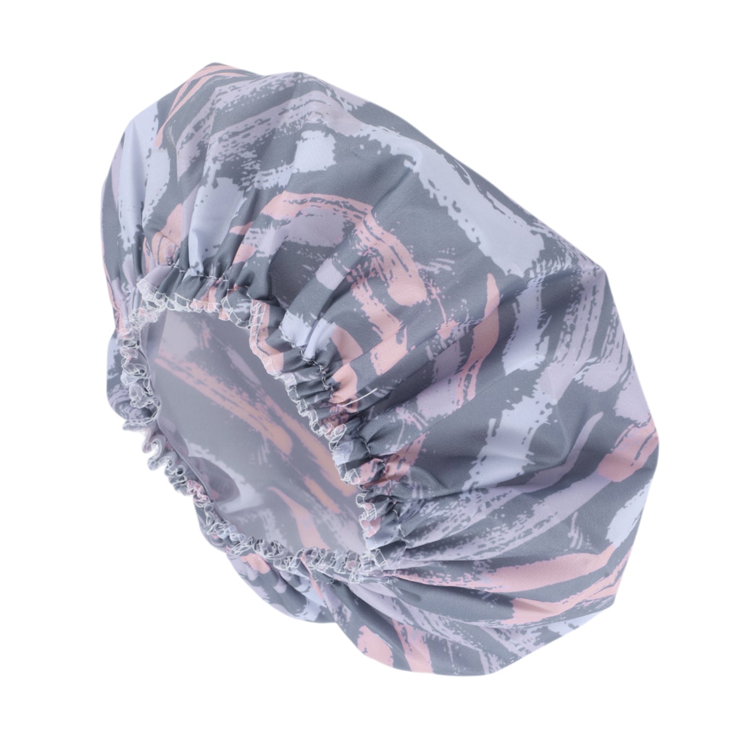 1 Pc Durable Shower Cap for Business Travel Blue Pink