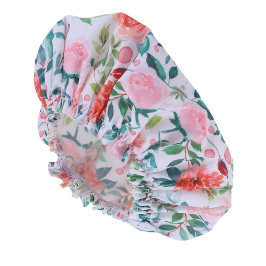 1 Pc Durable Shower Cap for Business Travel Assorted Color
