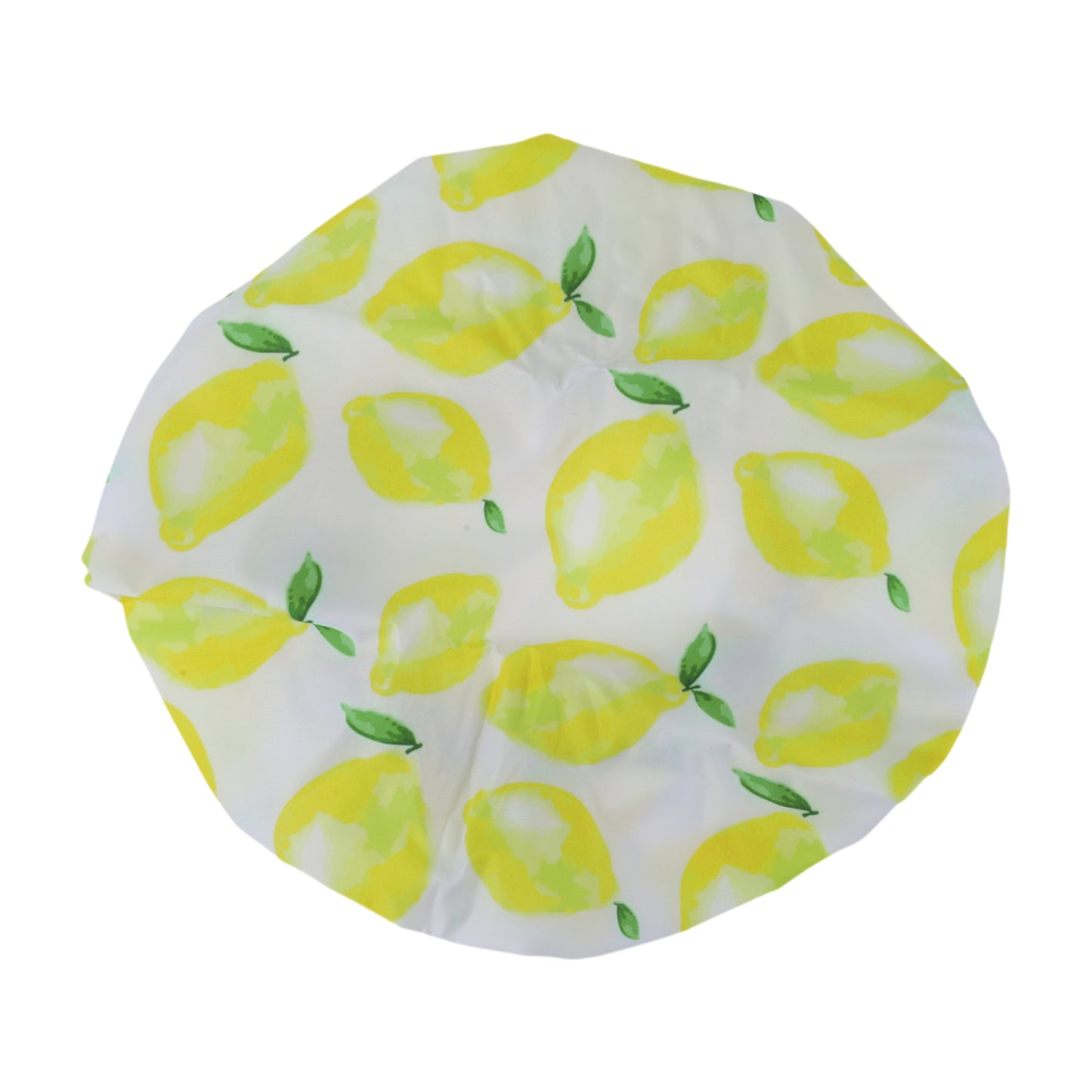 1 Pc Durable Shower Cap for Business Travel Yellow White