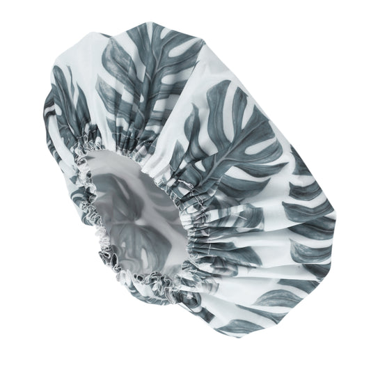 1 Pc Durable Shower Cap for Business Travel Gray