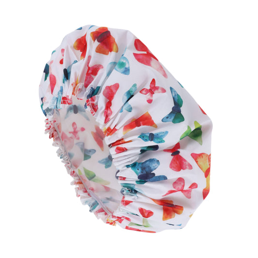 1 Pc Fashion Shower Cap for Business Travel Assorted Color