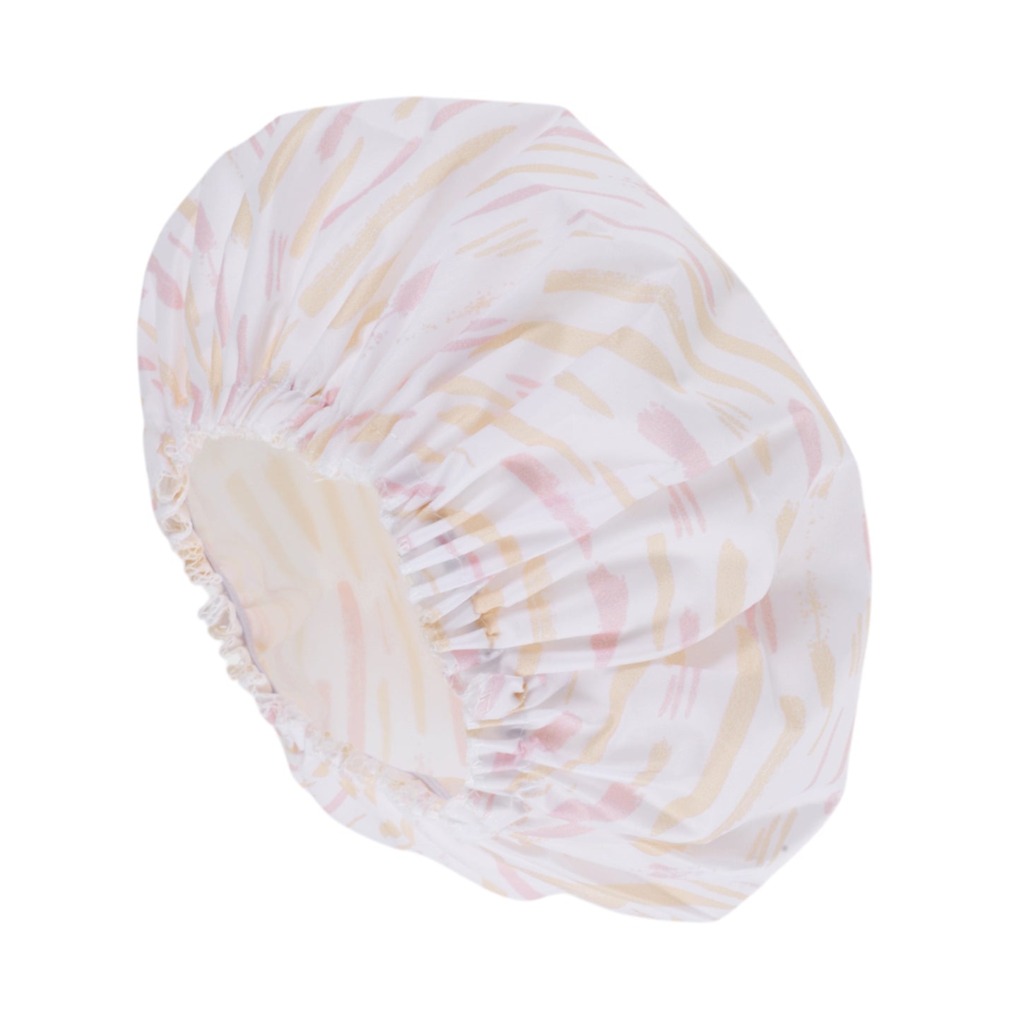 1 Pc Durable Shower Cap for Business Travel White