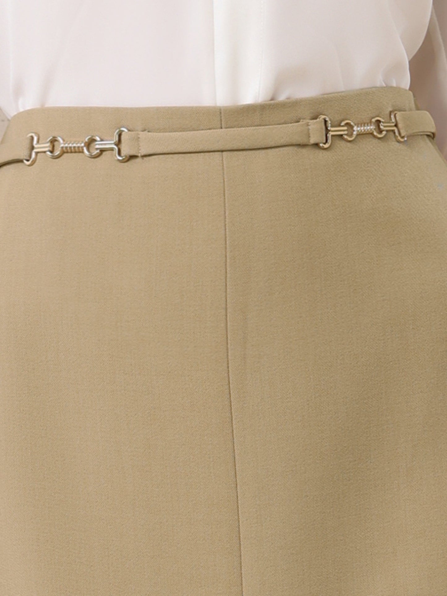 Women's Business High Waist Formal Work Knee Length Pencil Skirt