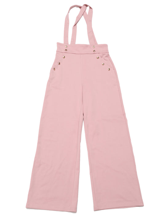 Women's Casual Office Overall Adjustable Straps Wide Leg Suspenders Jumpsuits