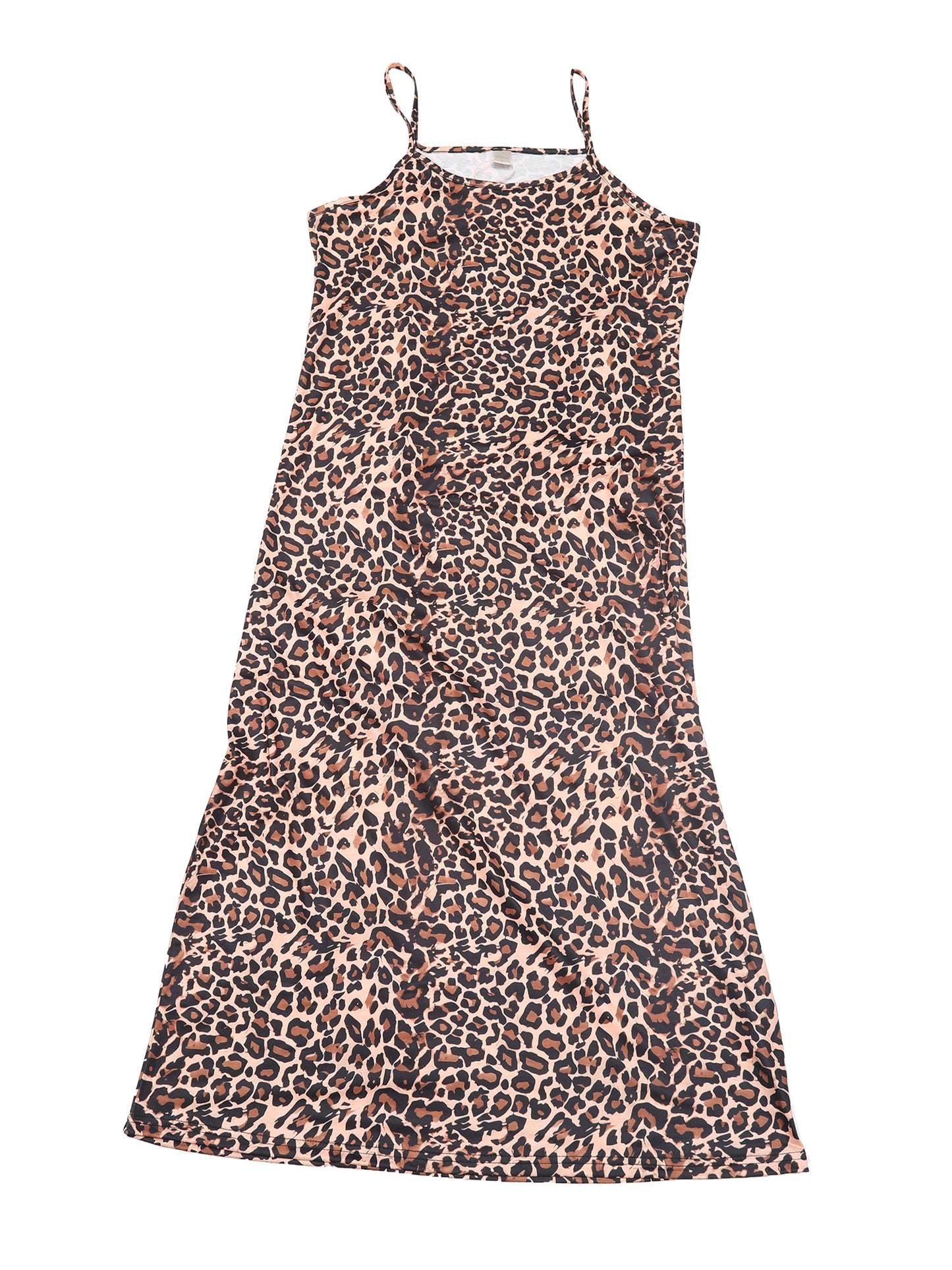 Women's Full Slip Dress Spaghetti Strap Cami Tank Long Underdress Nightgown (Plus Size Available)