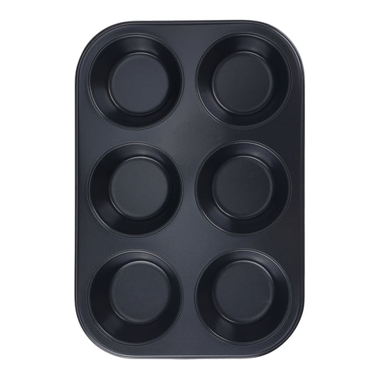 Moldes para cupcakes (1 paquete), antiadherentes, para 6 cupcakes, premium, para tarta de queso
