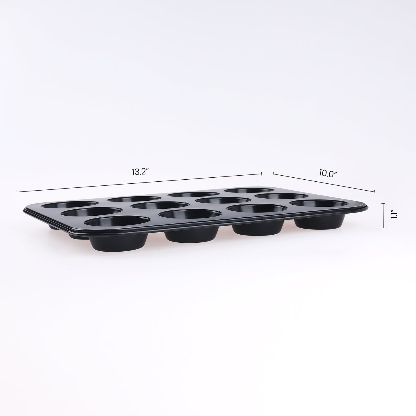 1 Pack Cup Cake Pans, Nonstick Cupcake Pan 6 Cups, Premium Cheesecake Pans
