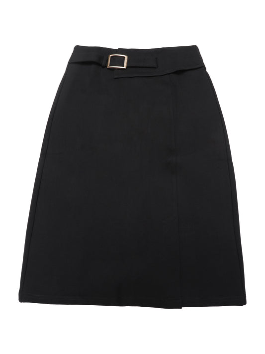 Women's Knee Length Pencil Skirt High Waist Office Bodycon Skirt