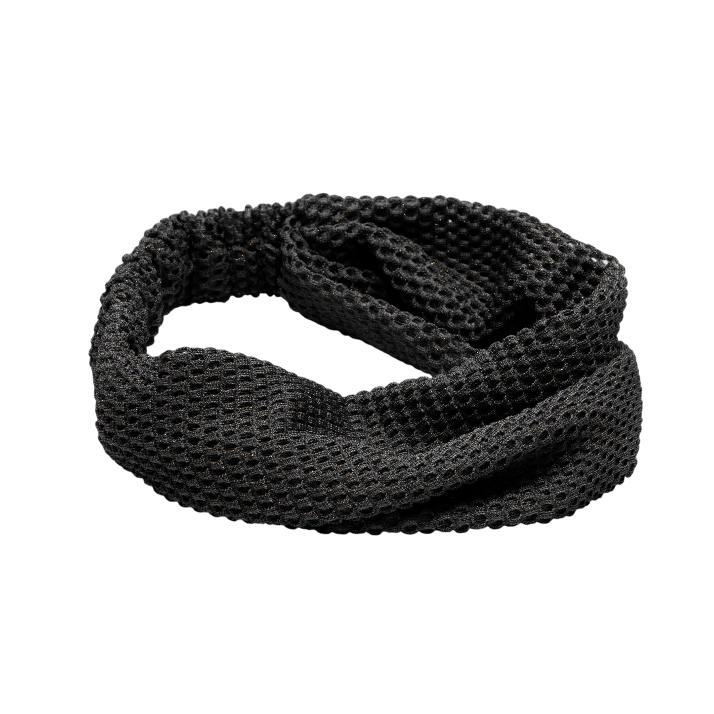 Diadema ancha de pata de gallo para mujer, color negro, 1 unidad