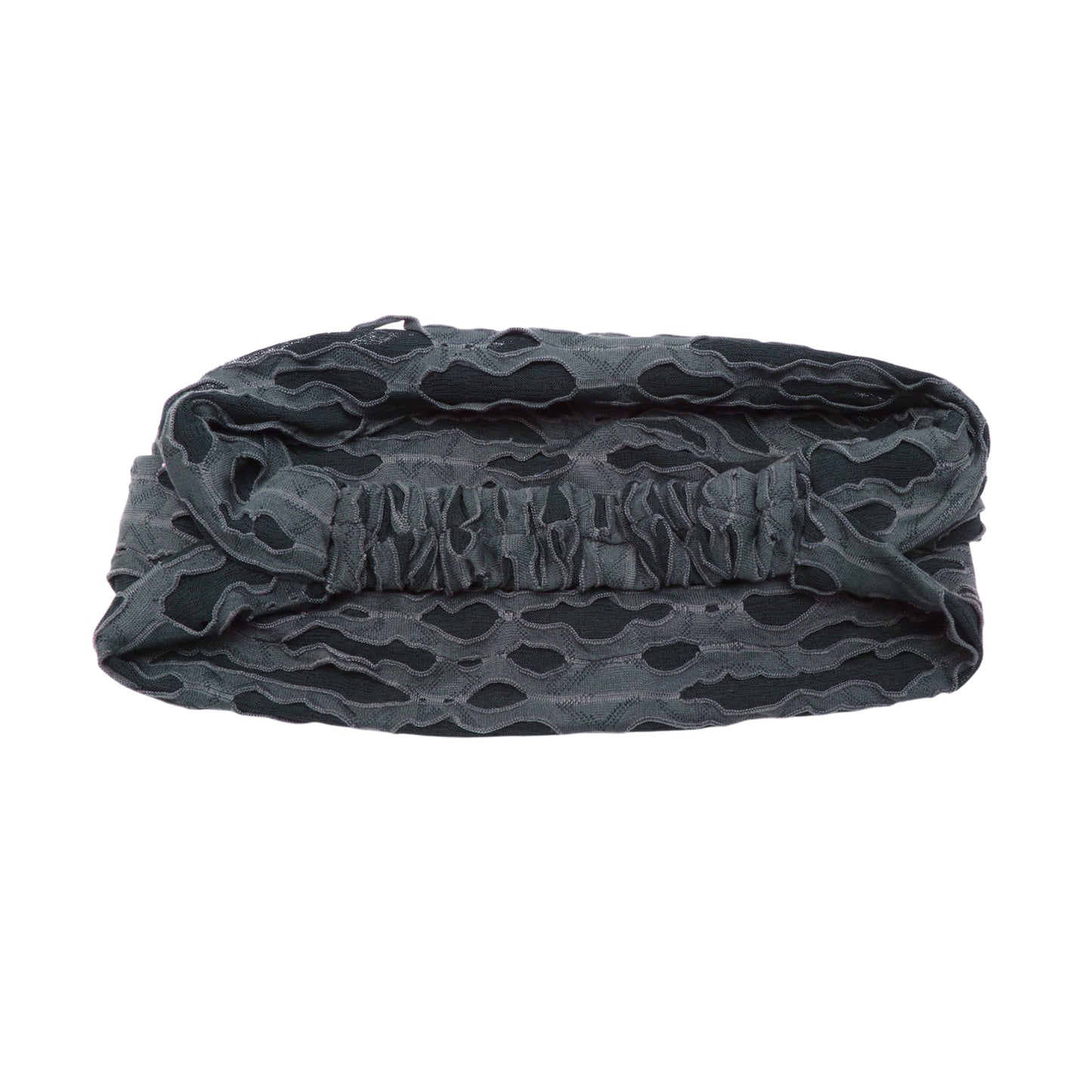 Diadema ancha rasgada para mujer, color gris oscuro, 1 unidad