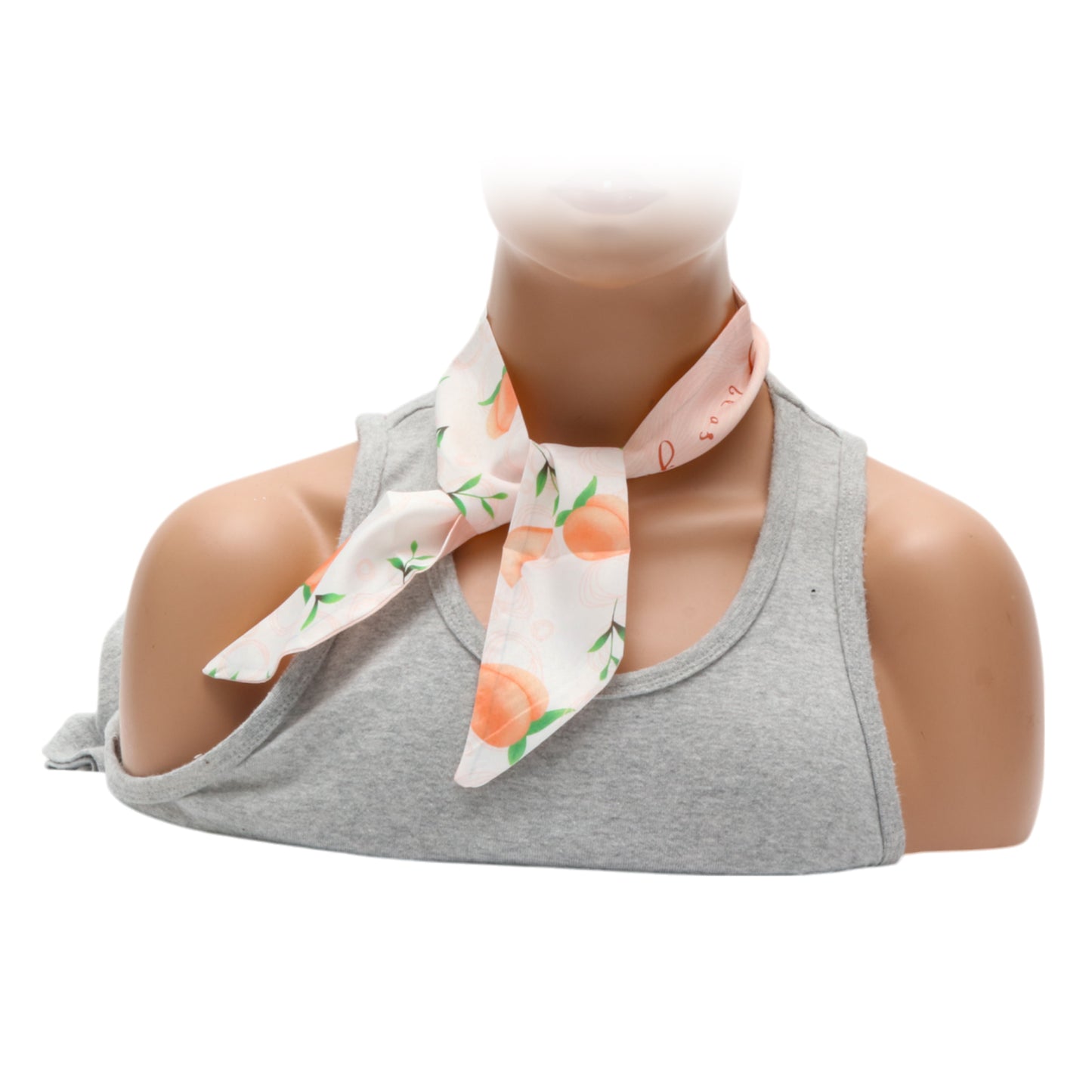 Fruit Print Long Ribbon Headband for Women Pink 1 Pc