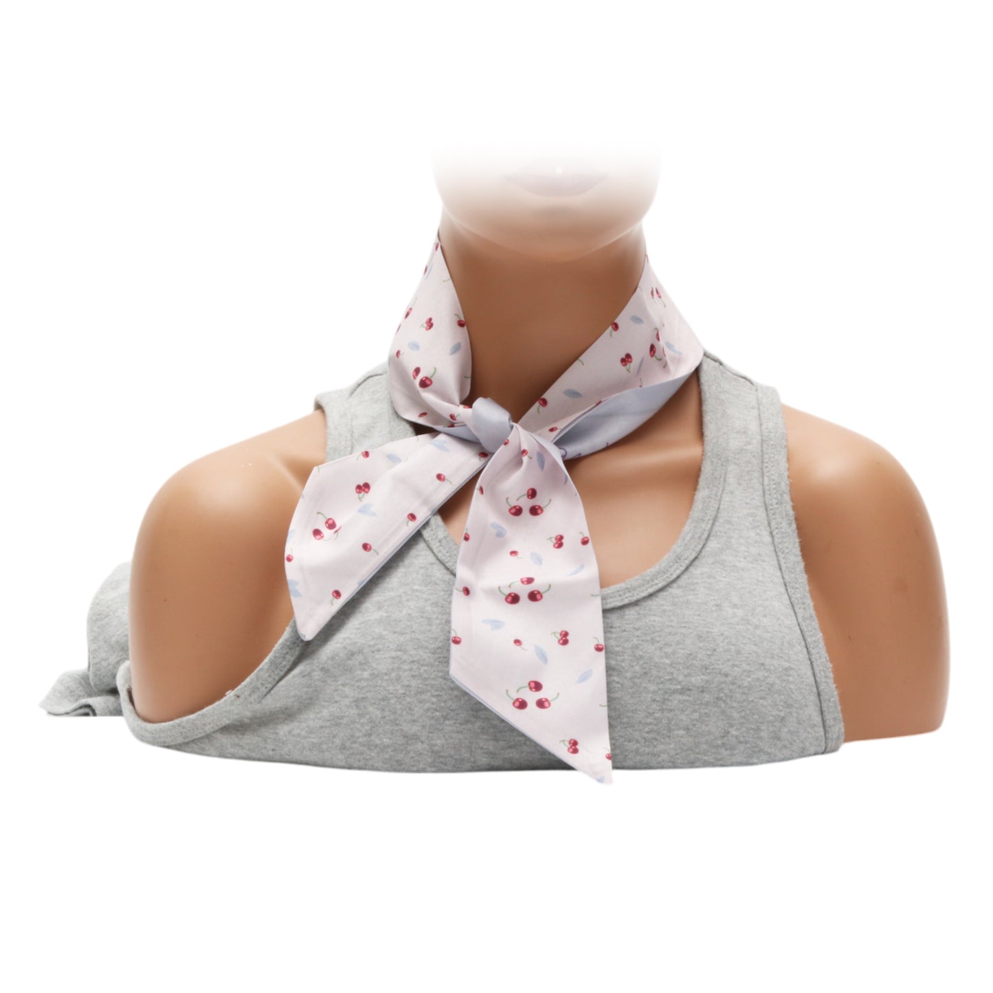 Long Ribbon Leaves Pattern Headband for Women Light Pink 1 Pc