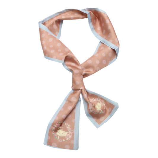 Polka Dots Vintage Headband for Women Red Coffee Color 1 Pc