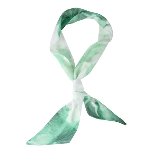 Vintage Lotus Leaf Headband for Women Green 1 Pc