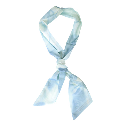 Vintage Lotus Leaf Headband for Women Blue 1 Pc