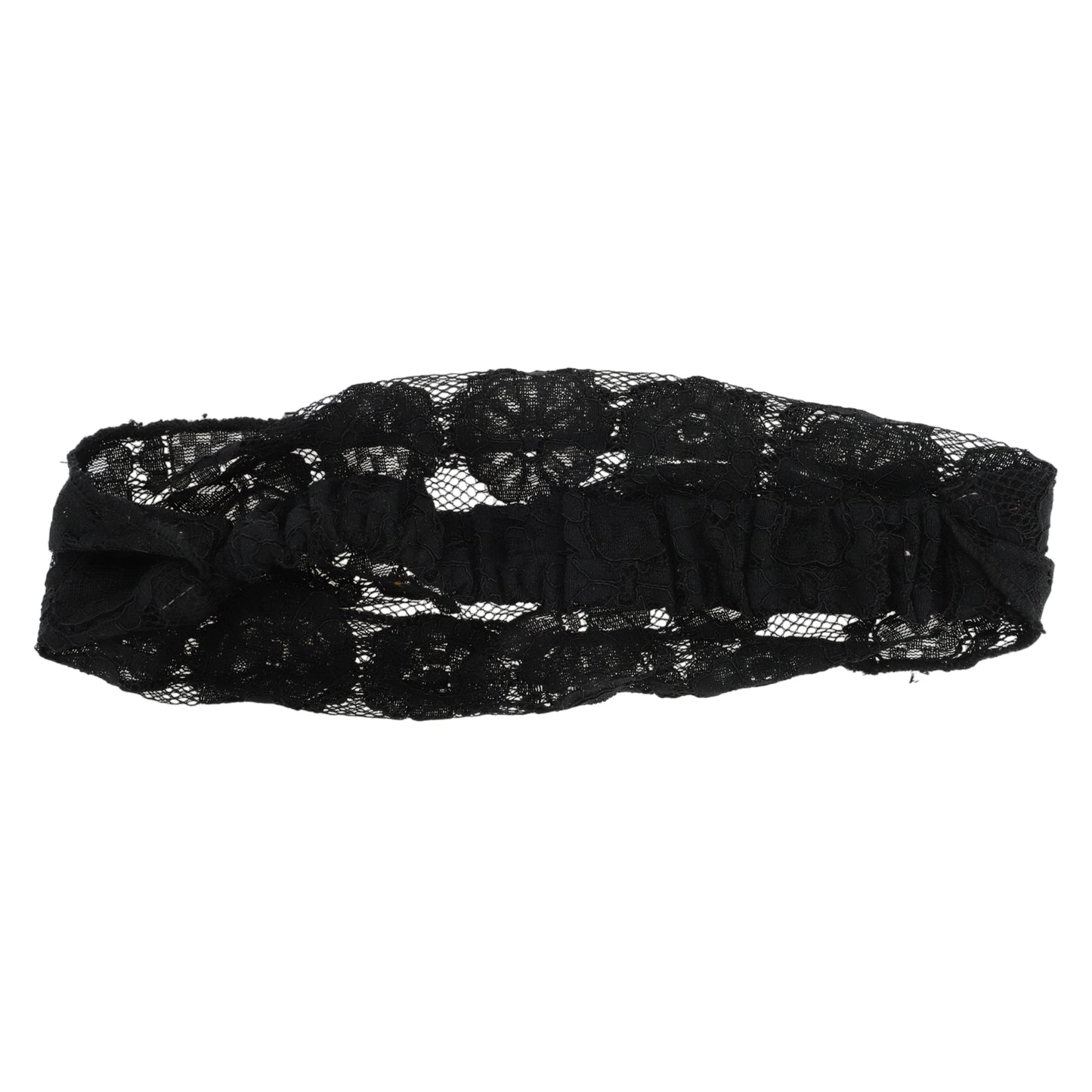 Diadema ancha de encaje ligero con diseño de girasol para mujer, color negro, 1 unidad