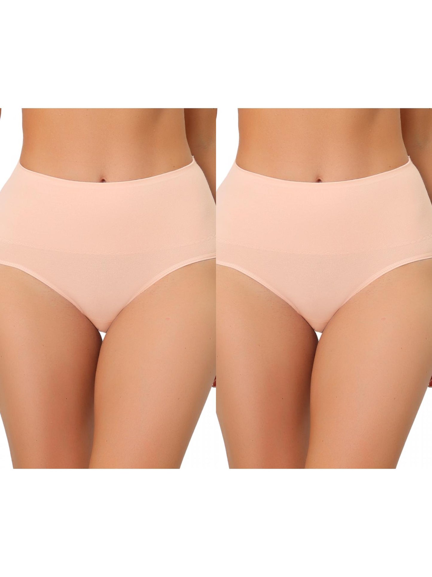 [PACK SALES] Women's 2 Pieces High Waist Shaping Underwear Panties Brief